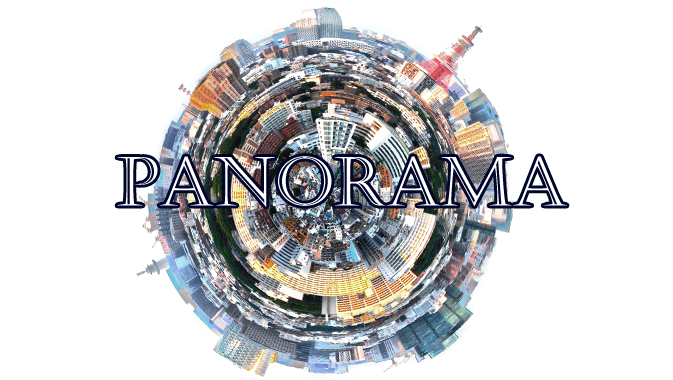 Photoshop パノラマ写真から簡単に惑星風写真を作る方法