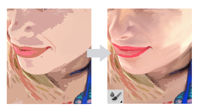 Photoshopの混合ブラシツールで絵画を描こう Go Nextブログ