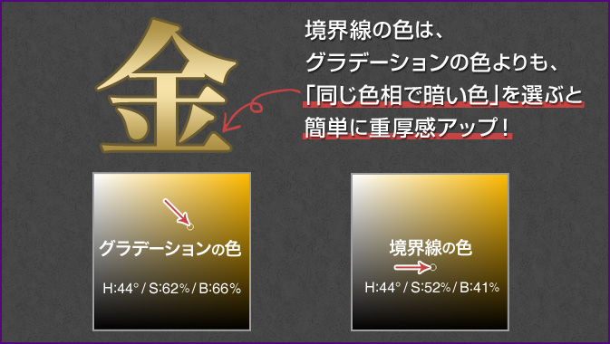 Photoshopで 金色 が表現できる たった4つのテクニック Go Nextブログ