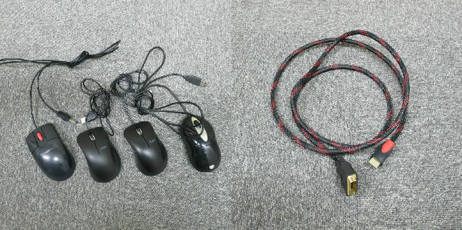 マウス HDMI→DVI変換ケーブル